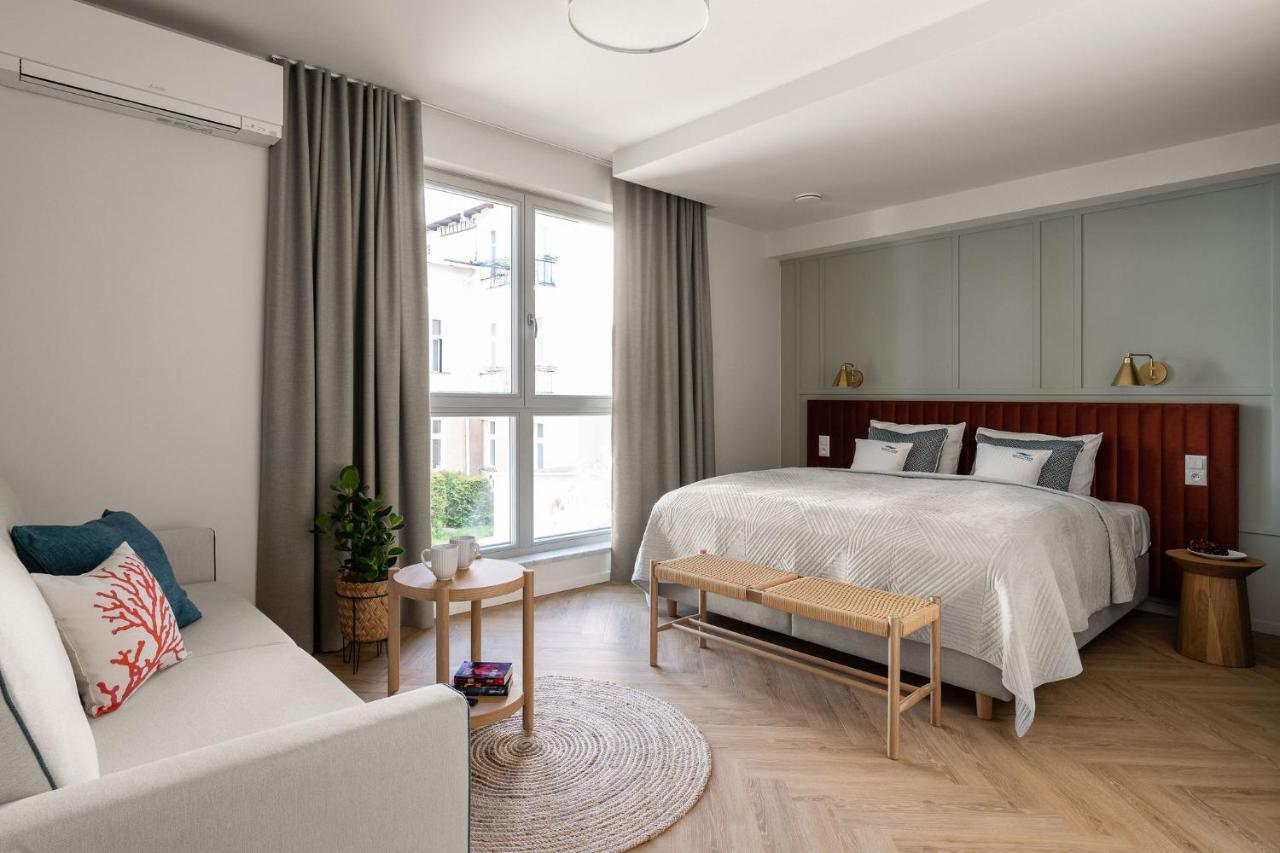 Baltic Wave Boutique Apartments With Sauna And Gym โซพอต ภายนอก รูปภาพ
